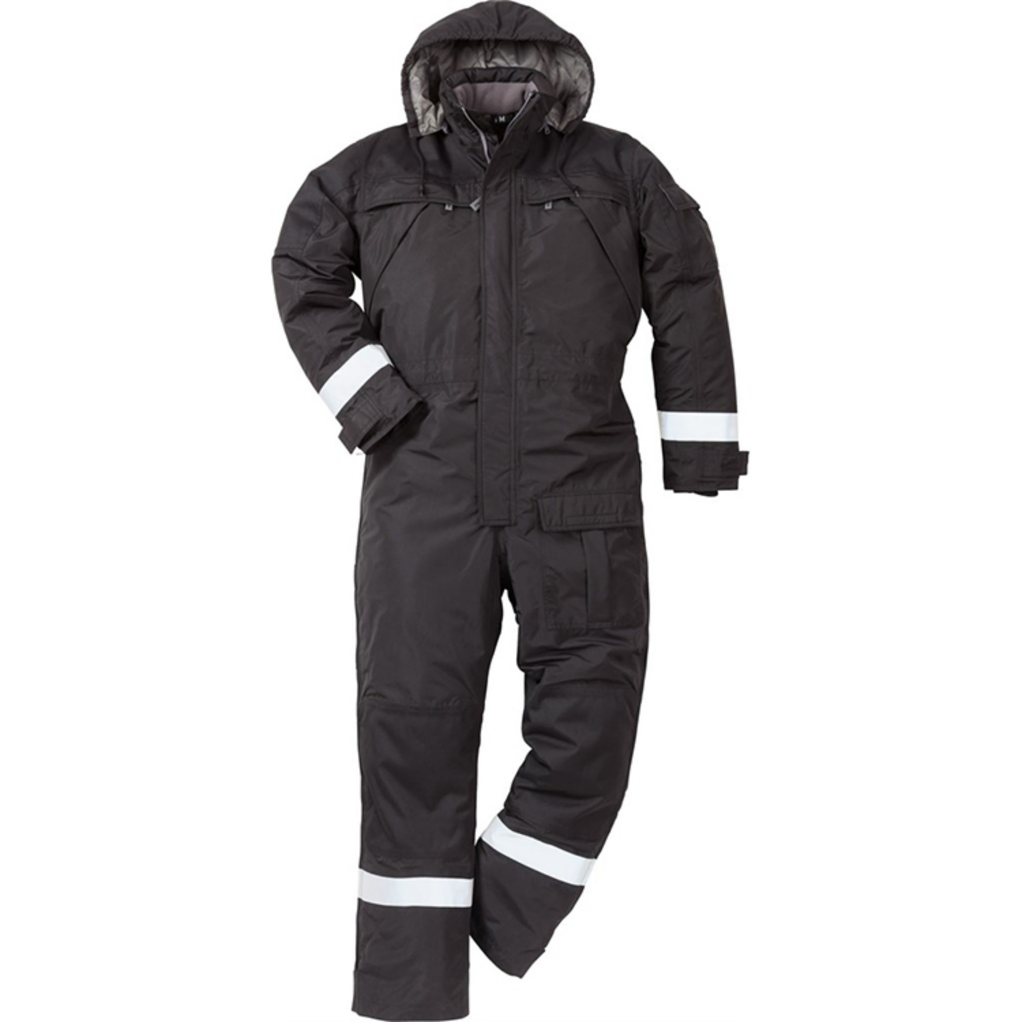 የተሸ▷◁customize▷◁ Logo Industrial Cotton Overall Freezer Protective Safety Workwear Cold Weather Outdoor Hi Vis Reflective Coldproof Coverall