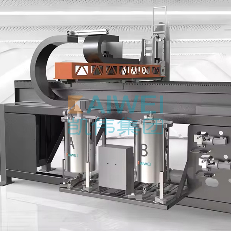 KAIWEI Automatic PU foam gasket machine for electrical enclosures Pu Gasket Dispensing Machine KW-520