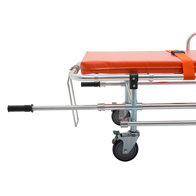 YXH-2A Medical Aluminum Folding Hospital Ambulance Stretcher details