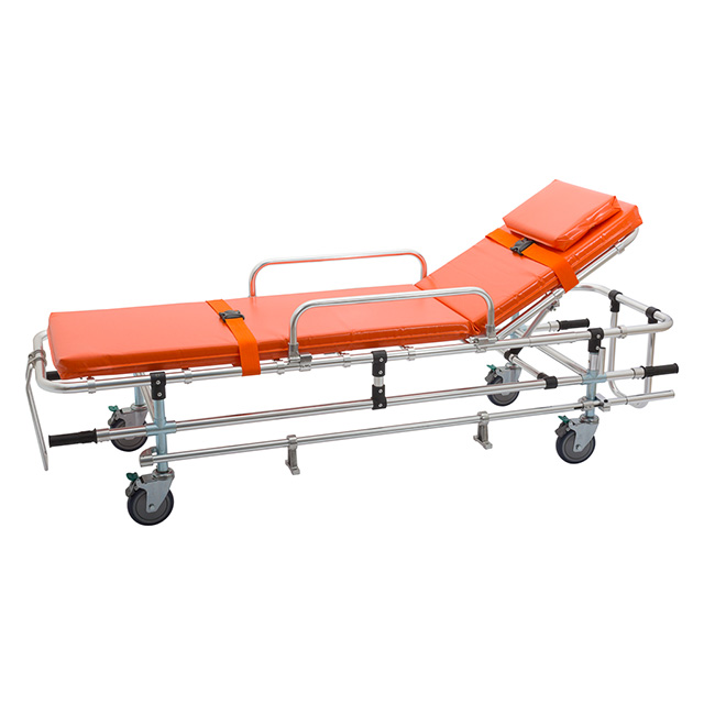 YXH-2A Medical Aluminum Folding Hospital Ambulance Stretcher details