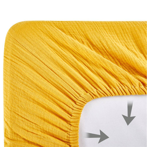 الابتكار في أوراق الموسلين للسرير: 