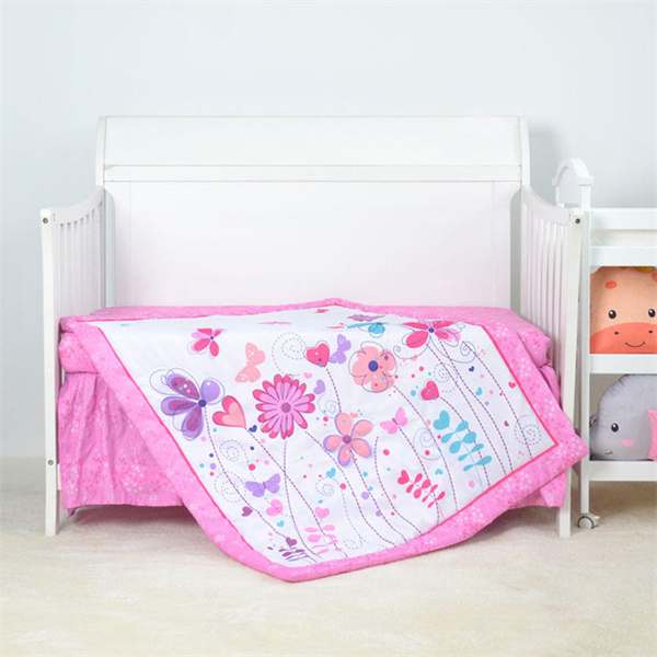 Safety of Our Floral Crib Set