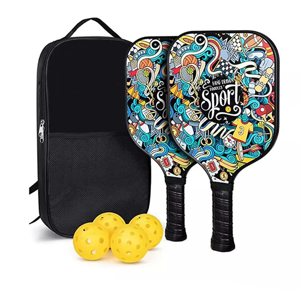 Pickleball Paddle Set for Doubles Play