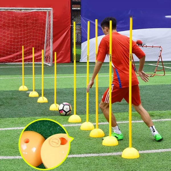 أعمدة تدريب كرة القدم للتحمّل والطاقة