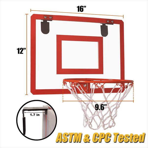 Transform Any Room into a Mini Basketball Court with a Wall Mount.