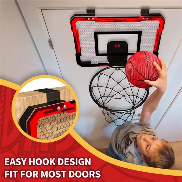 Bawa keseruan basket ke mana pun Anda pergi dengan hula hoop portabel untuk penggunaan indoor atau outdoor.