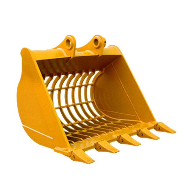 Cost-effective screening solution with loader screening bucket.