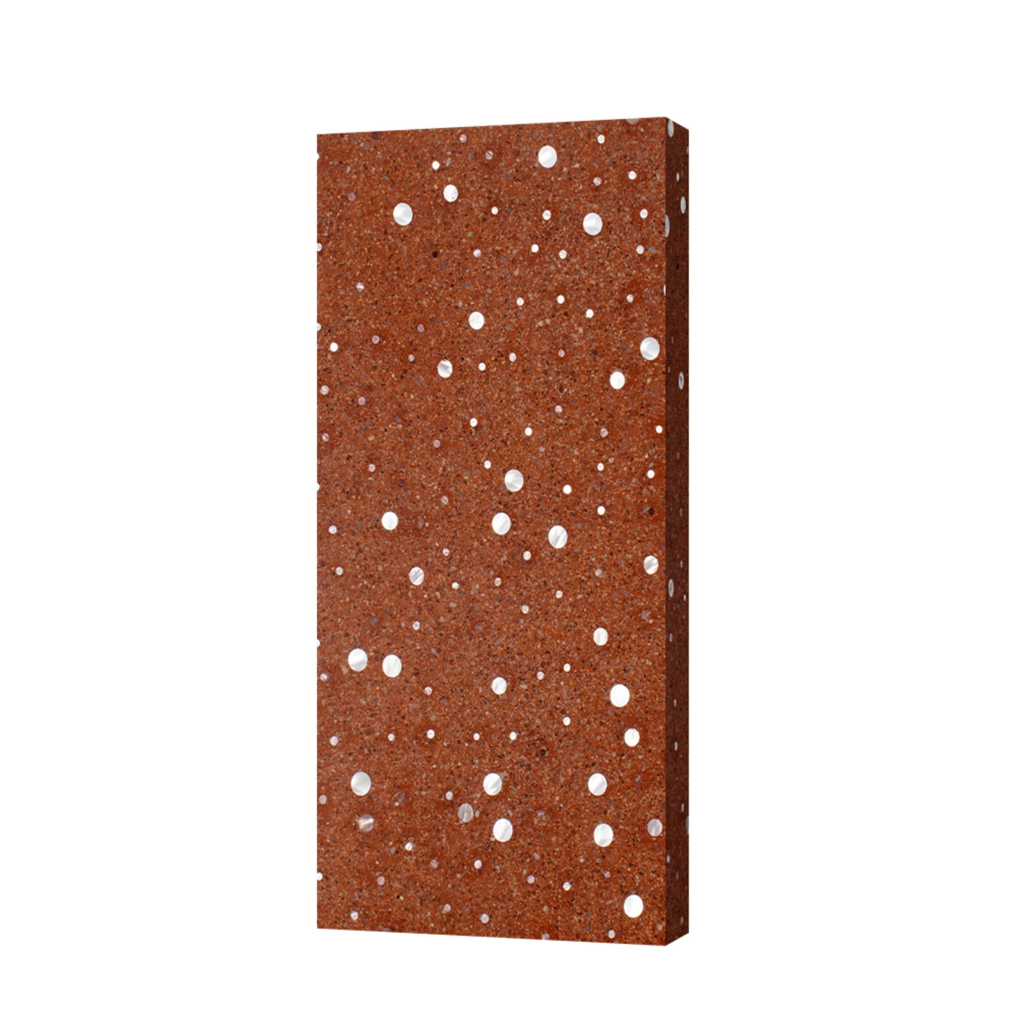Customized Orange Translucent Concrete