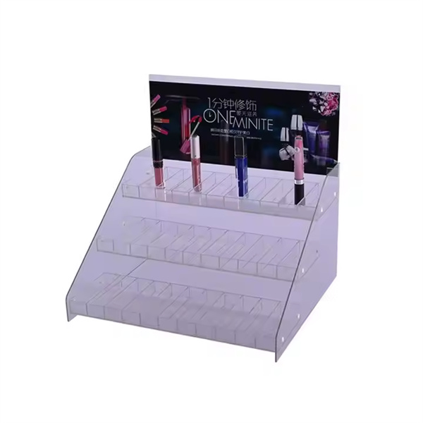 Create a Stunning Visual Effect with a Transparent and Sturdy 3 Tier Display Stand