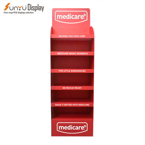 Stând din PVC ușor de montat pentru o prezentare fără efort