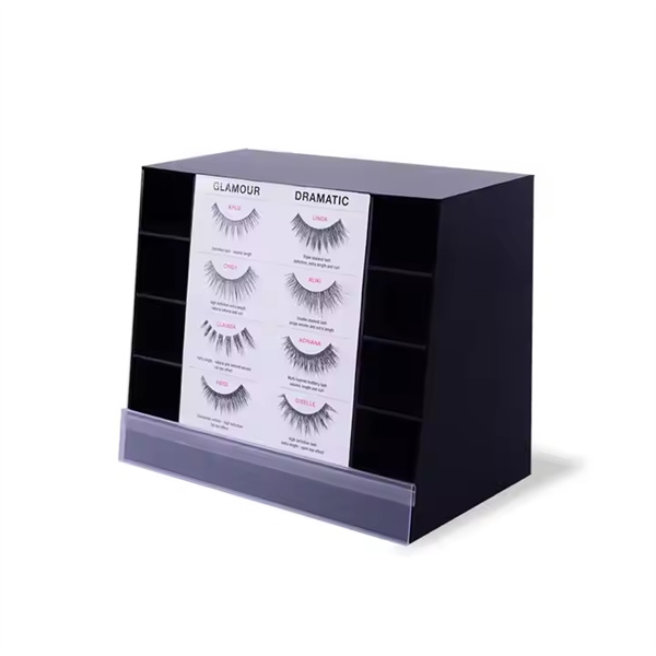 رموش‌های خود را مانند حرفه‌ای‌ها با استنده نمایش ما به نمایش بگذارید