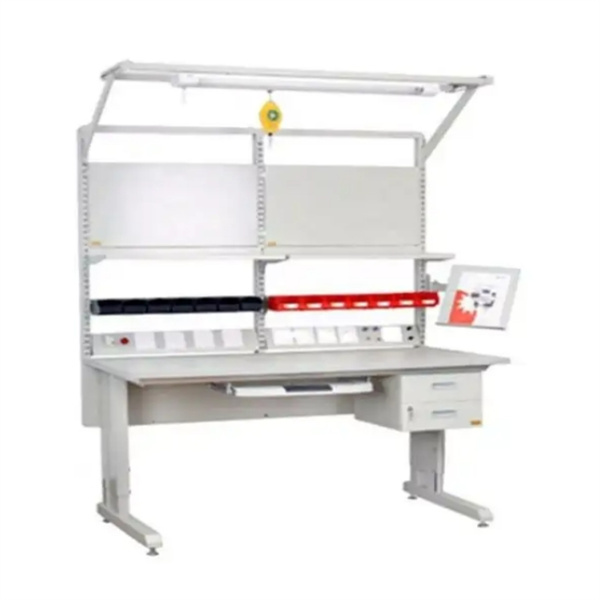 Anpassbara lösningar med en arbetsbänkstabell ESD