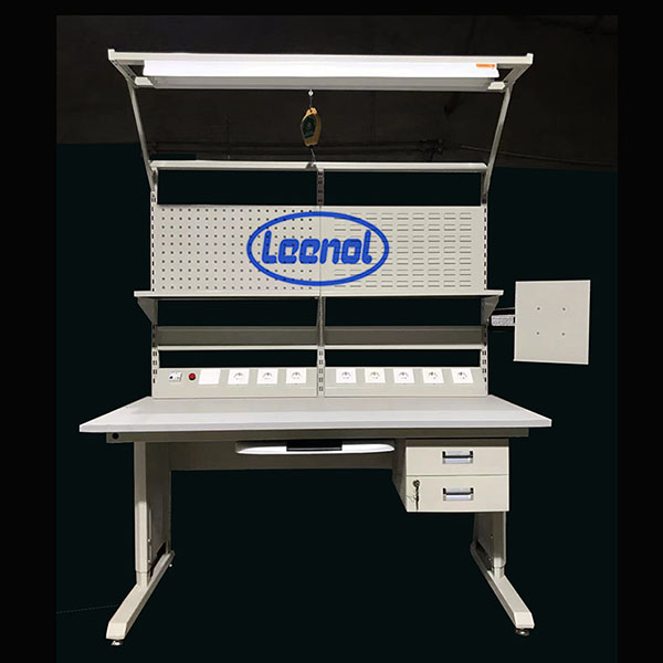 Leenol günstige esd elektronische höhenverstellbare Arbeitsplatte