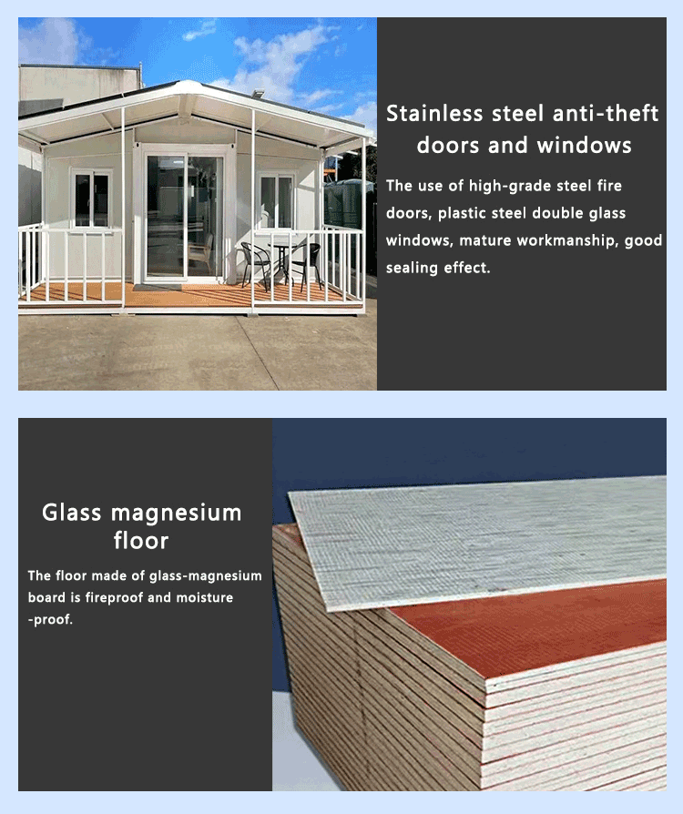 ready made prefabricated expandable container home tiny container house portable home house manufacture