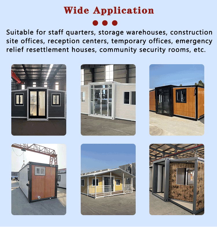 ready made prefabricated expandable container home tiny container house portable home house factory