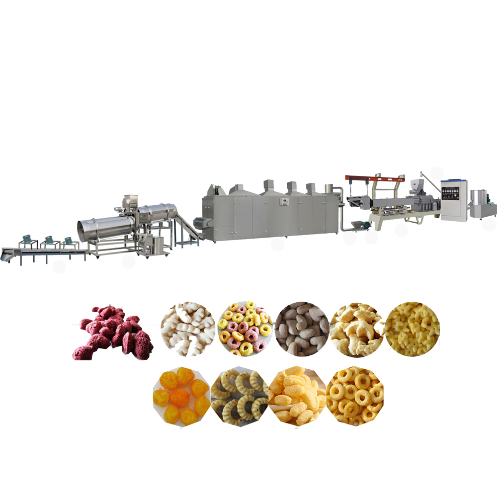 Corn puffs machine