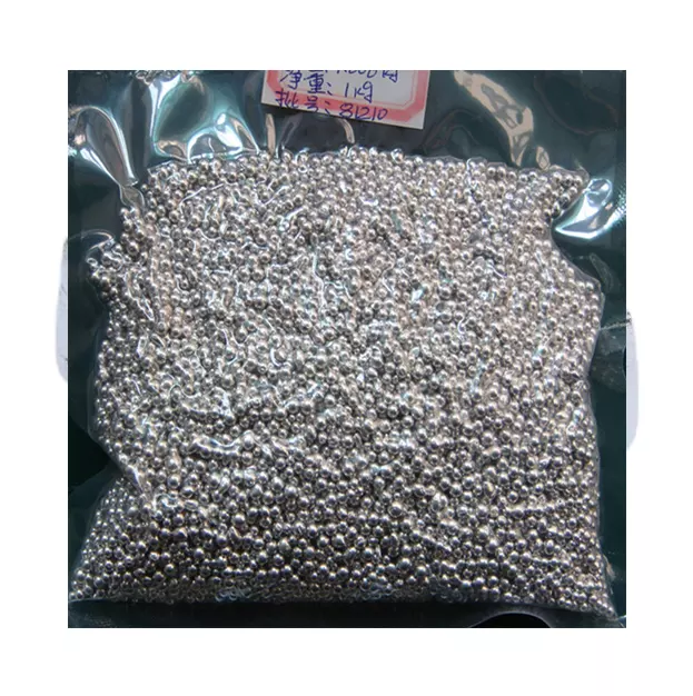 Factory Price High purity indium ball/beads Metal indium particle elemental indium pellets manufacture