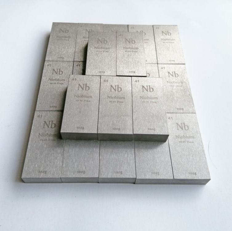 Customized Niobium High Purity 20mm 25.4mm 38.1mm Niobium Cube For Sale supplier