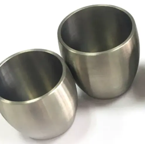 tantalum metal parts processing plant Customized Different Size  tantalum crucible For Melting Process Parts details