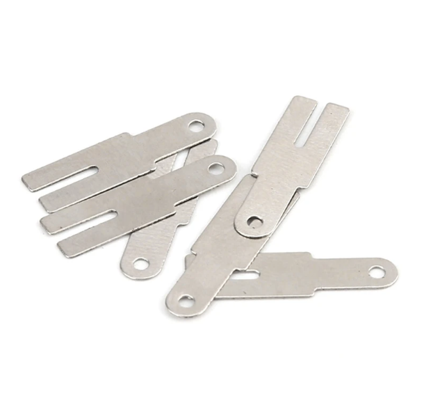 50pcs 0.2*8*40mm H type T type Nickel Plated Steel Strips Sheet Welding Solder Belt Tabs for Battery Connection details