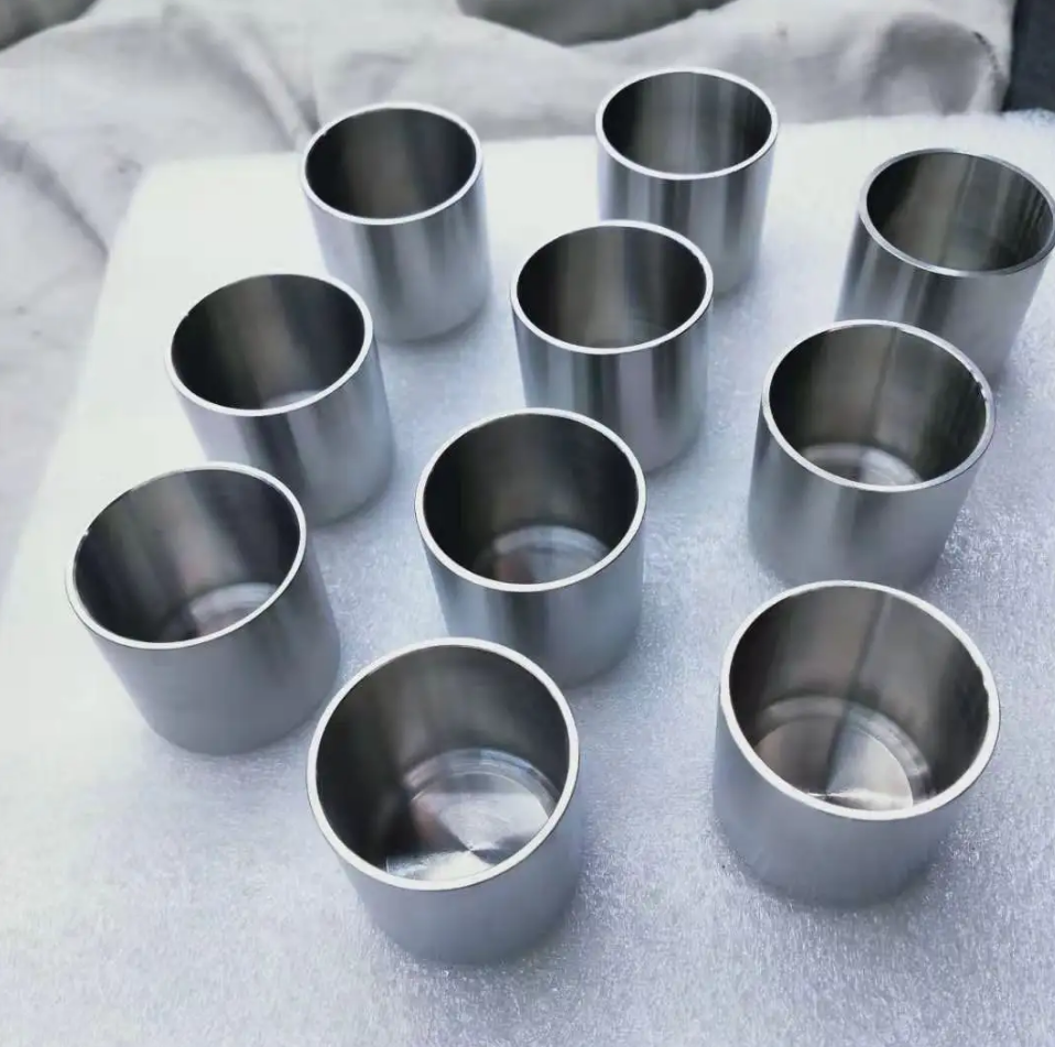 tantalum metal parts processing plant Customized Different Size  tantalum crucible For Melting Process Parts supplier