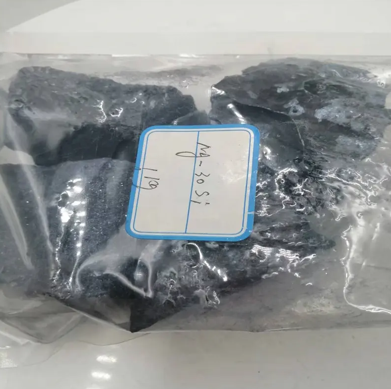 Low Price Ferro Silicon Magnesium Alloy  For Foundry Magnesium Silicon alloy ingot manufacture