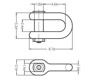 LTM Anchor Shackle