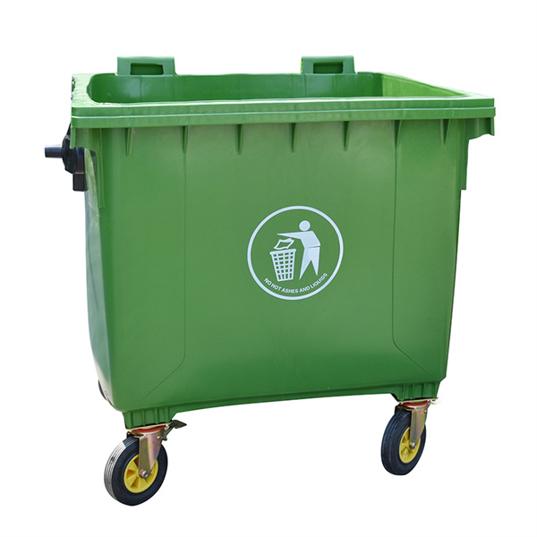 Grab some extra space with a large-capacity outdoor trash can