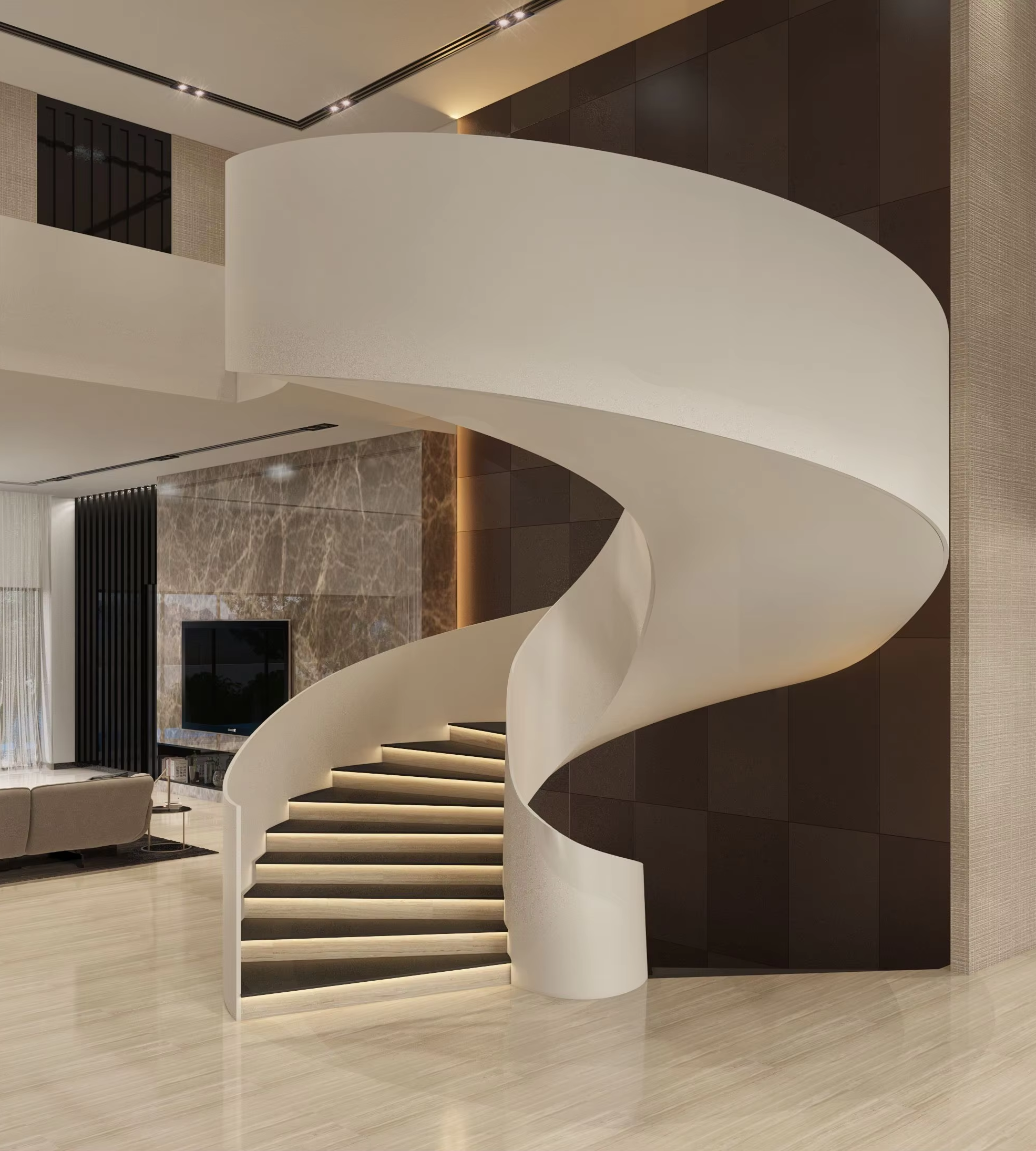 Space-Saving Solutions with PADEEN Spiral Stairs