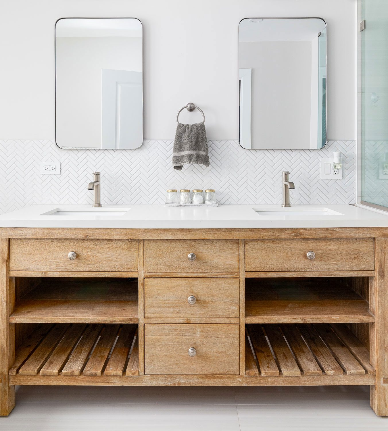 Quality Craftsmanship of Double Building Vanity Cabinets