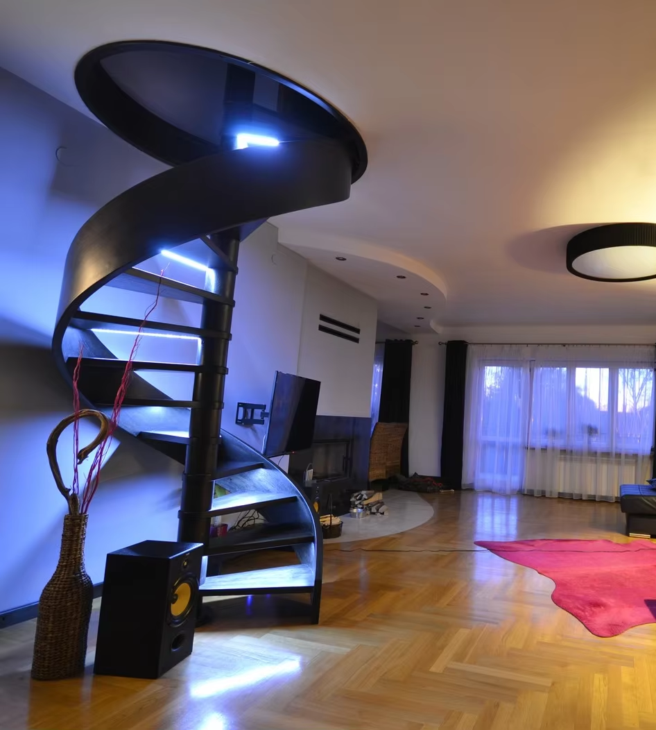 Effortless Installation of PADEEN Spiral Stairs