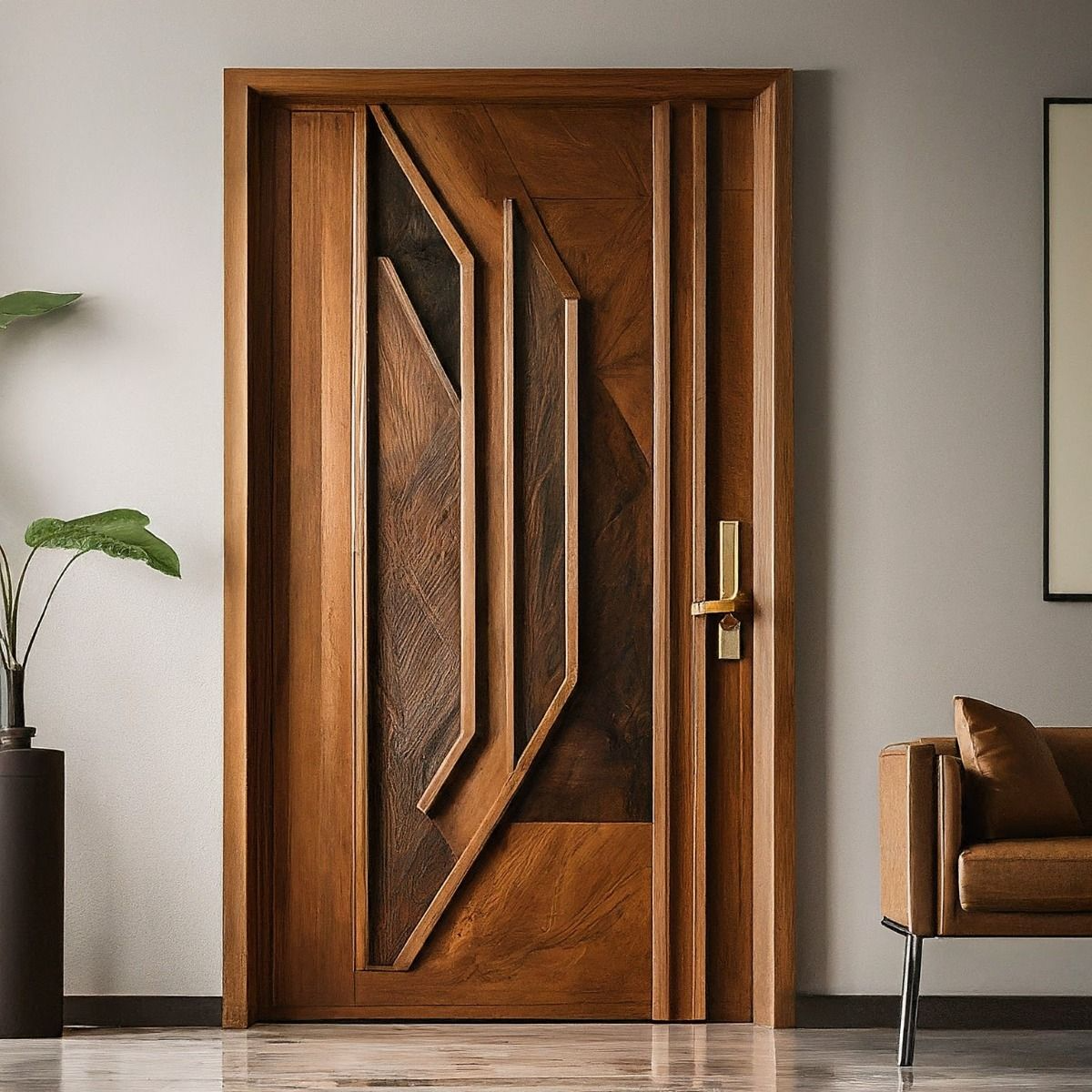 Double Building Wooden Doors: A Perfect Blend of Classic and Quality