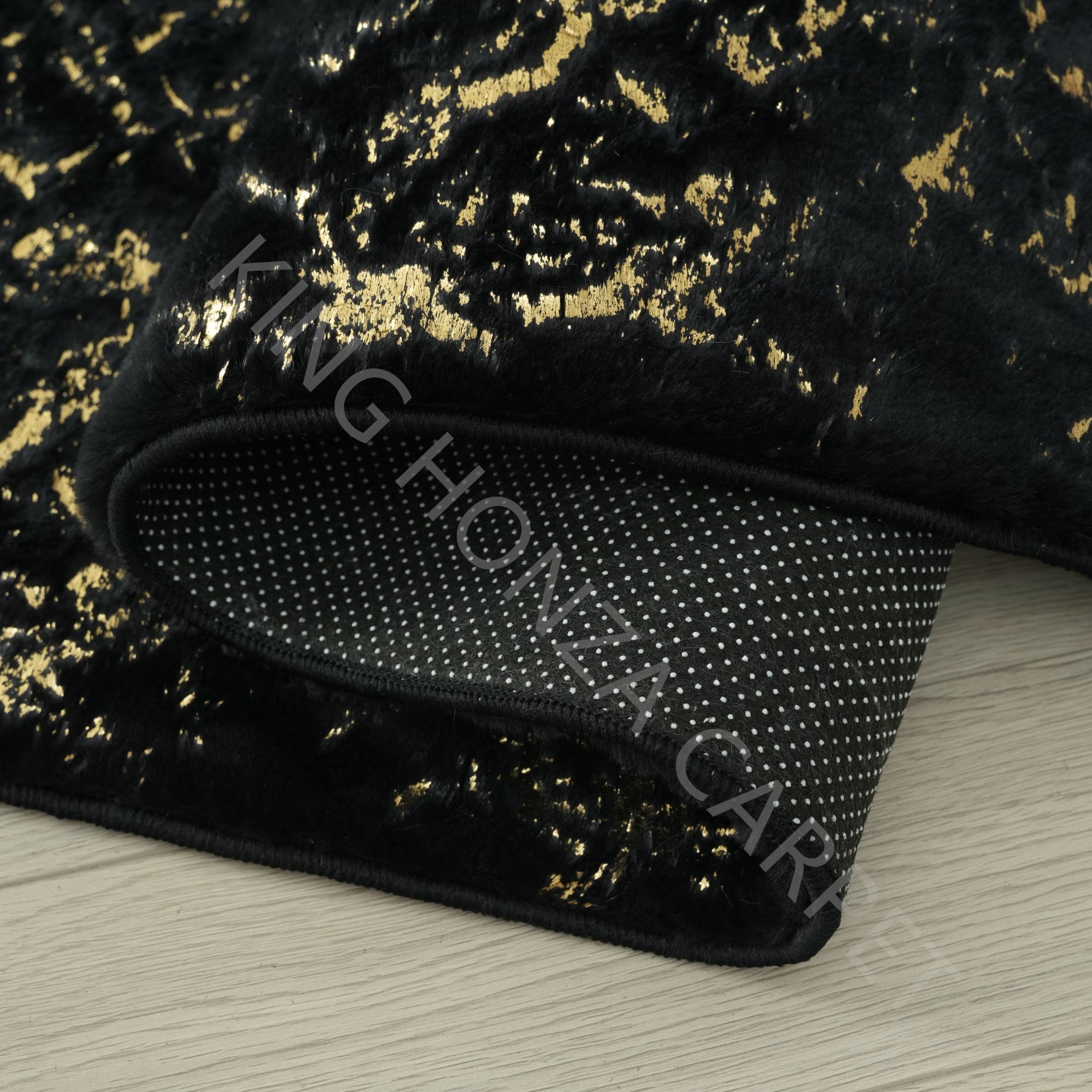 Hlela Ikhaya Yakho nge-Modern Gray Plush Rug