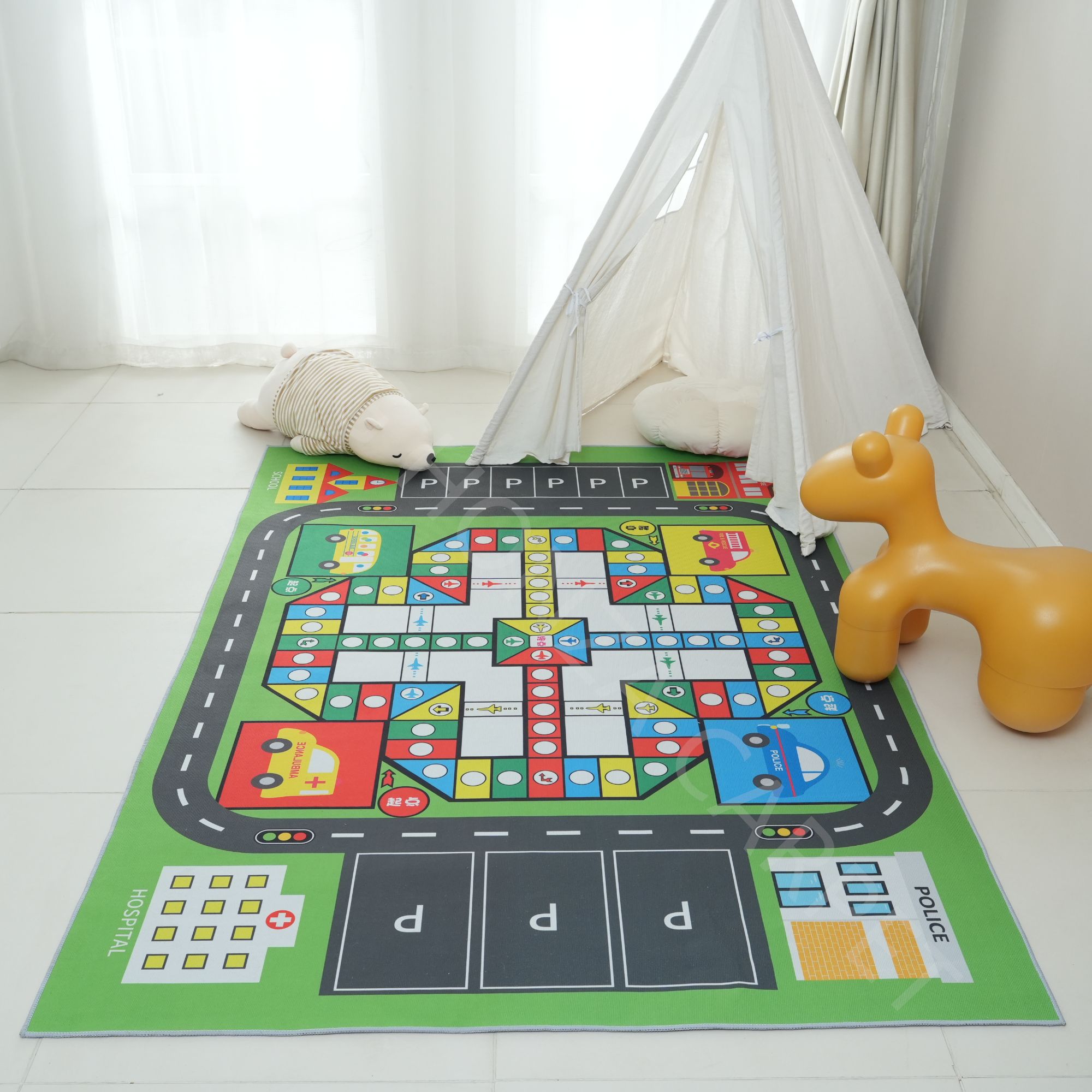 Pakeiskite savo nuobodžius podus jaudinančia rožine plytukų dėkste.