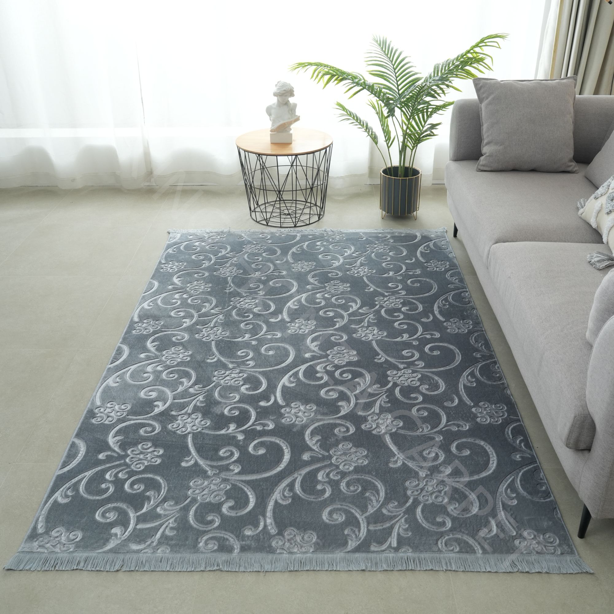 Restez à la mode et confortable avec des tapis de salon surdimensionnés conçus pour la détente