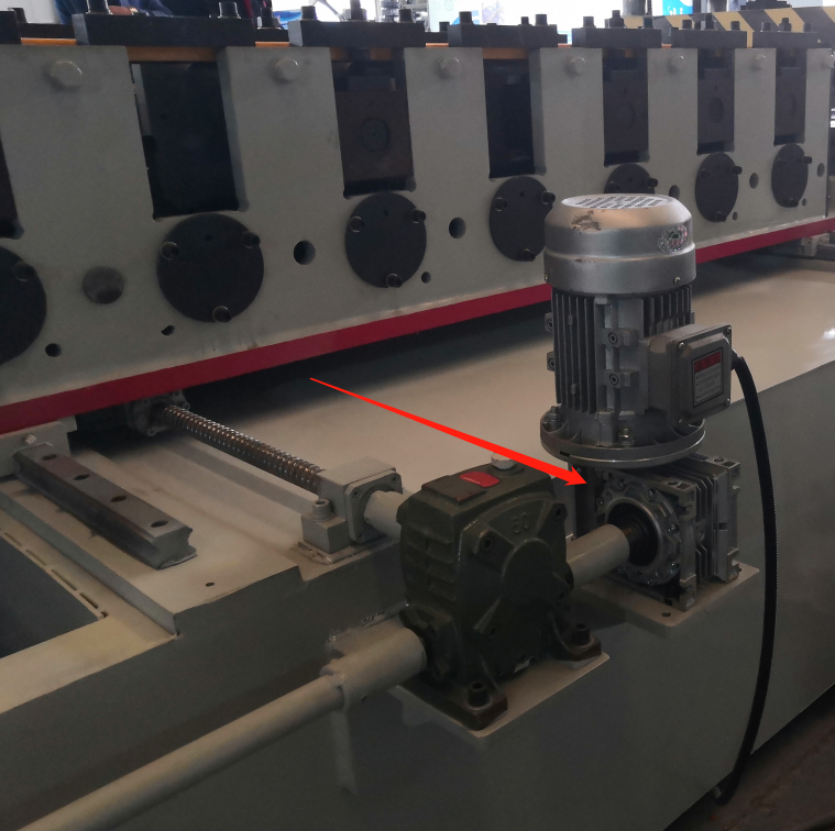 Electrical junction cabinet roll forming machine  enclosure box production line manufacture