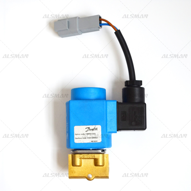 1089951502 Danfoss Magneettikokki Käytetty Liutech Ilmapurkan Yhteydessä