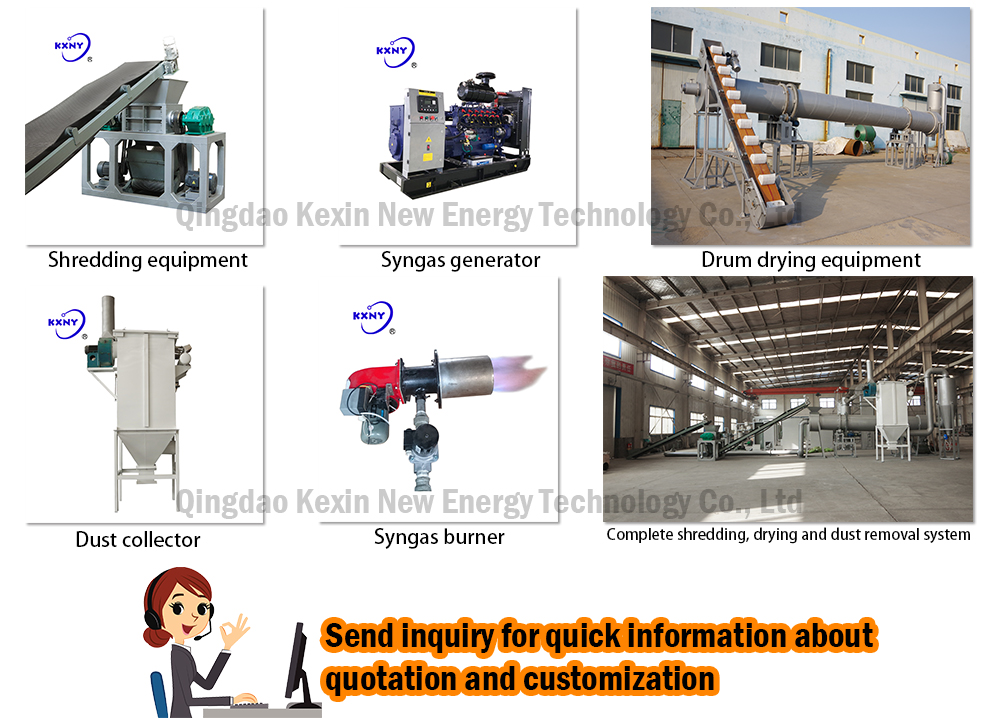 Best selling credible new biomass gasifier High quality renewable waste to energy gas generation equipment supplier