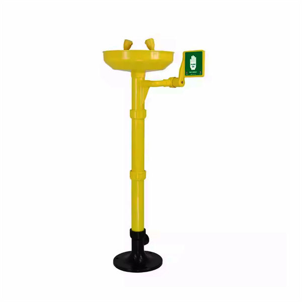 Przyrząd do mycia oczu montowany na blacie