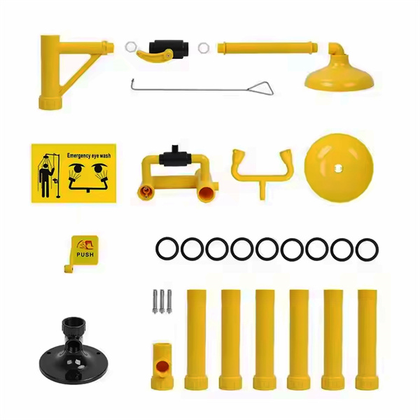 Estación de lavado de ojos fácil de usar para el cuidado de emergencia de los ojos