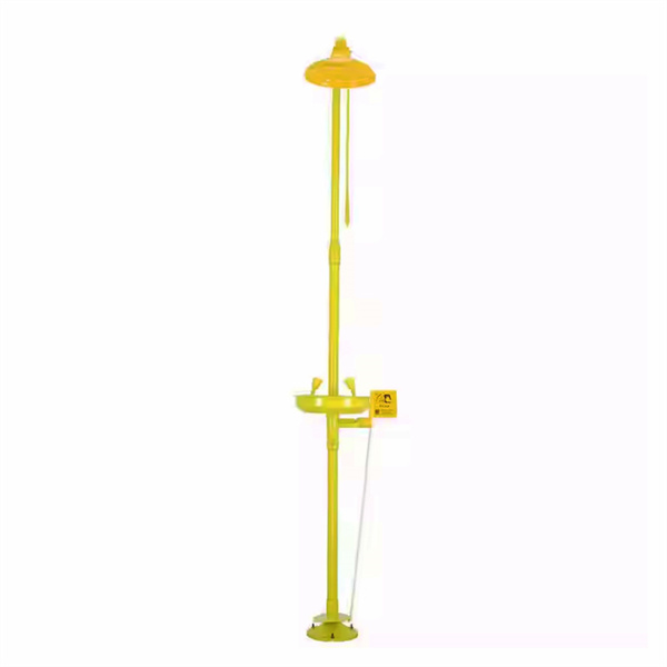 Ratujące życie korzyści wynikające z użycia systemów prysznica i umywania ocz w razie awarii.