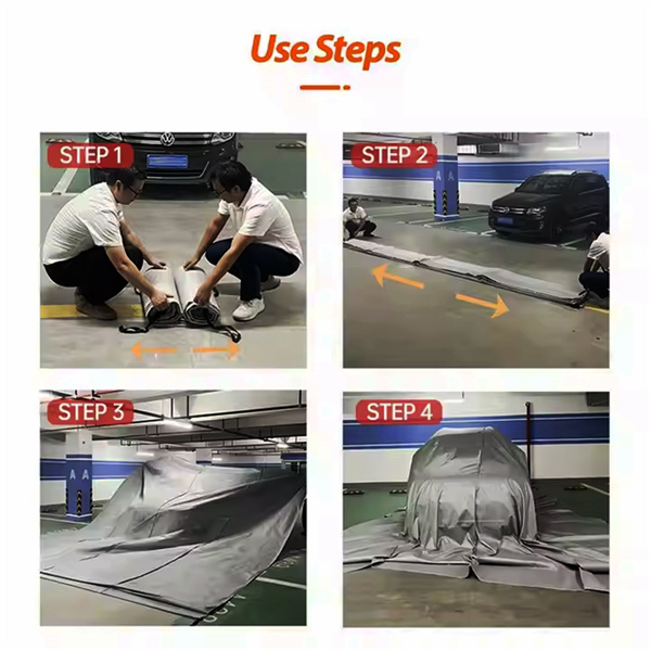 Mantenha seu carro e seus entes queridos seguros com um cobertor anti-incêndio