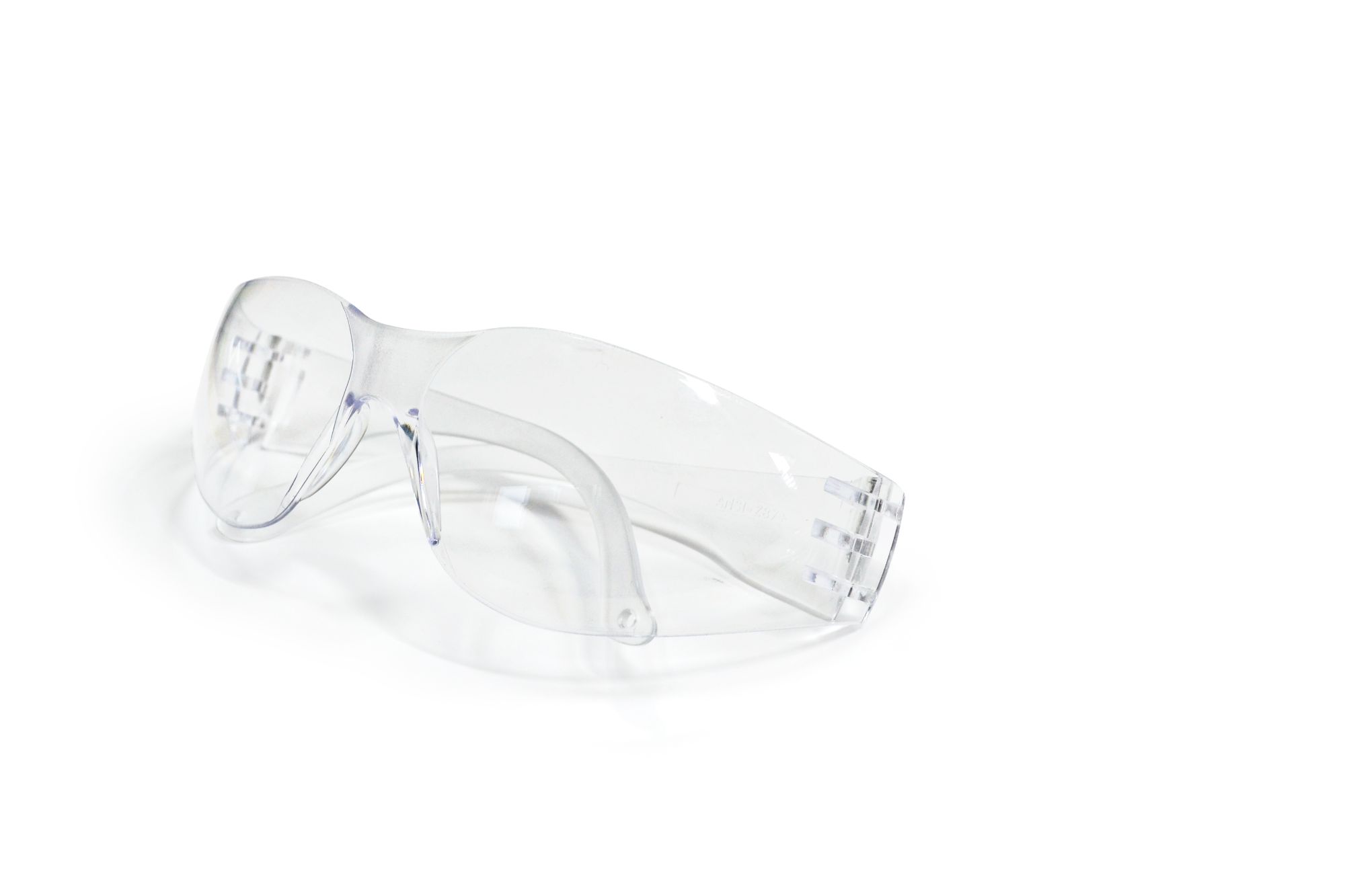 Горячий продаж: тверде покриття, проти ударів, проти запотівання, прозоре шкло PC, рамка PC, проти царапин, прозорі безпечні очки