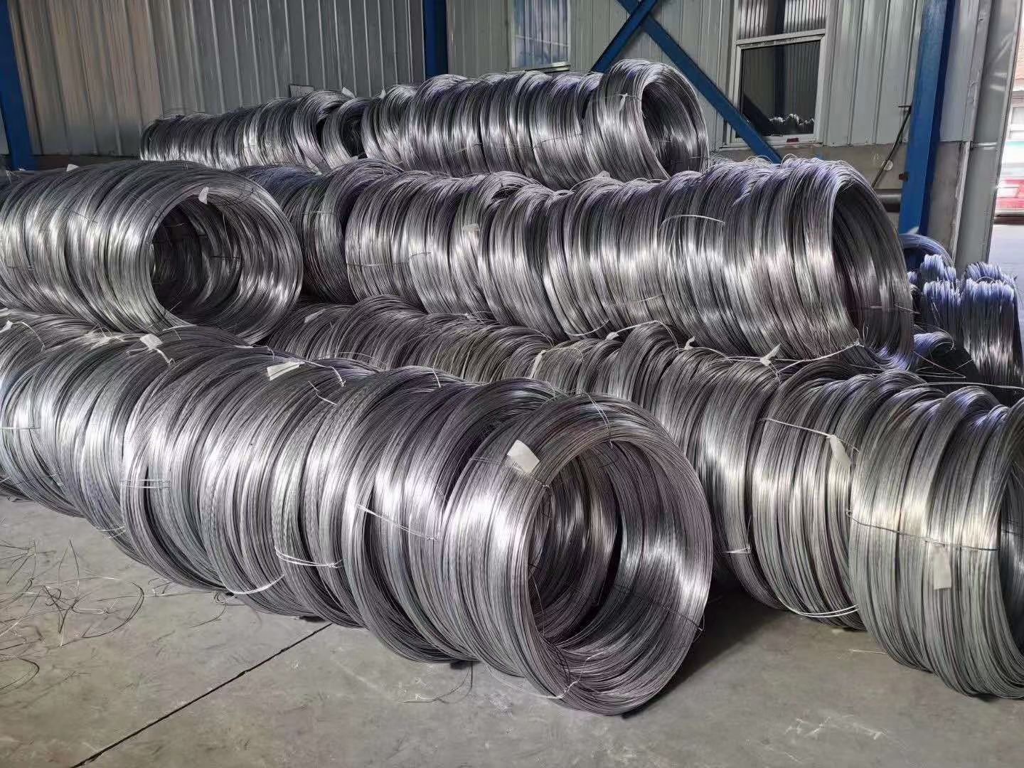 In Stock High Galvanized Steel Wire Steel Wire for Construction Round Steel Wire details