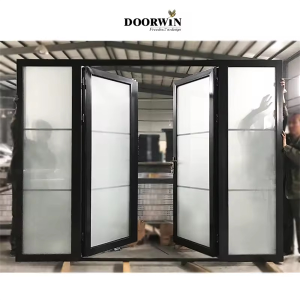 Aluminum glass doors bring natural light into your living space