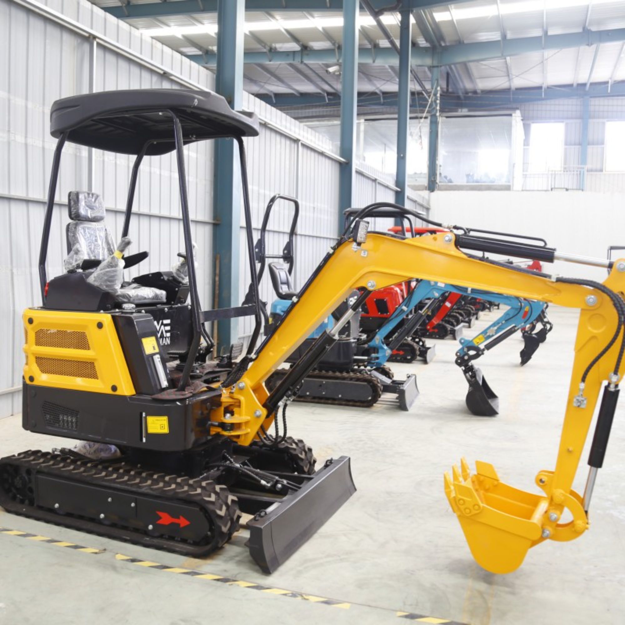 WY20 Frit fragt! Kinesisk Excavator mini escavadeira populær salg kubota motor lille excavator mini spade priser