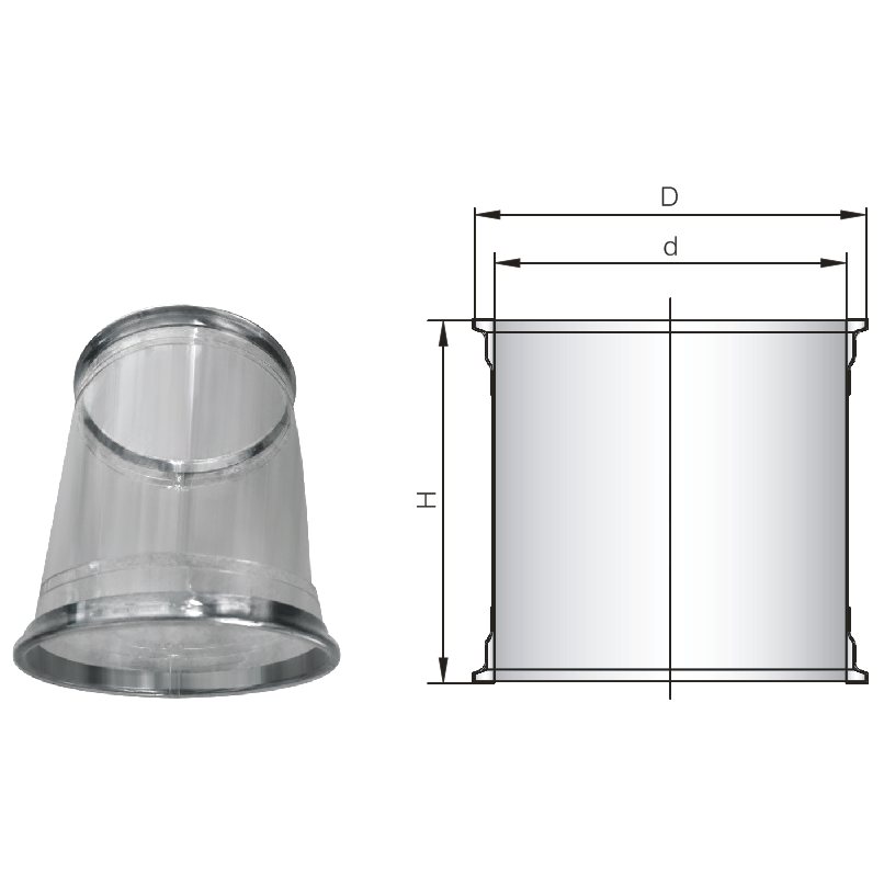 Gjennomsiktig rask montering bløt forbindelse