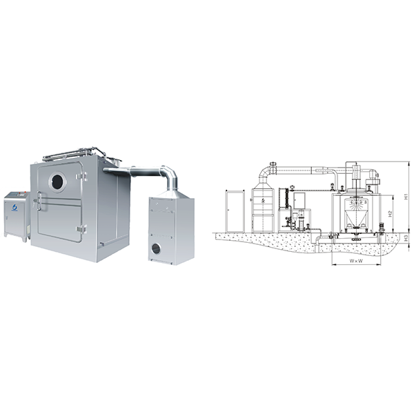 Automatische Hopperreinigungsmaschine