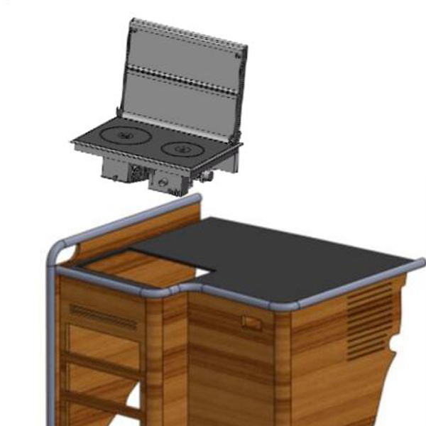 Nyd madlavning udendørs i alle vejrforhold med en dieselkomfyr