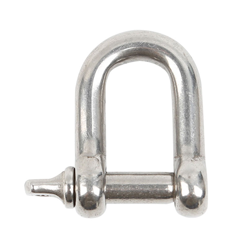 G210 Carbon Steel Safety Lifting Dee Screw Pin Galvanized Shackle Price factory